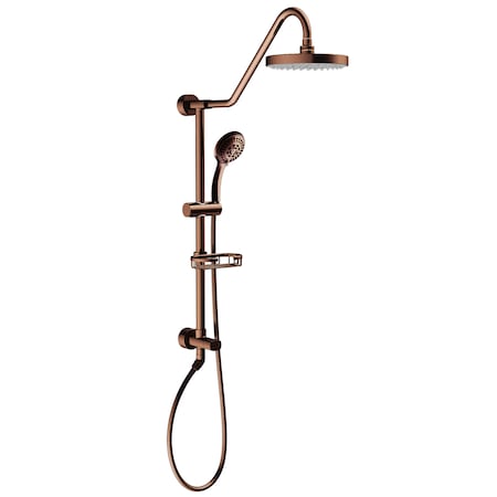 Shower System, Oil Rubbed Bronze, Wall MPN:1011-ORB-1.8GPM
