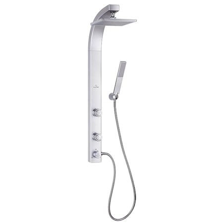 Splash Shower System, ABS Shower Head: 8