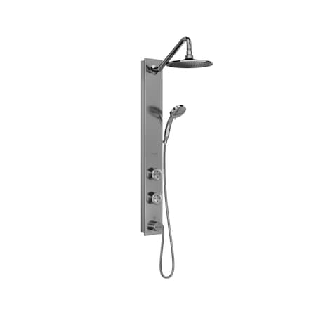 Shower System, Stainless Steel Brushed, Surface MPN:1021-SSB