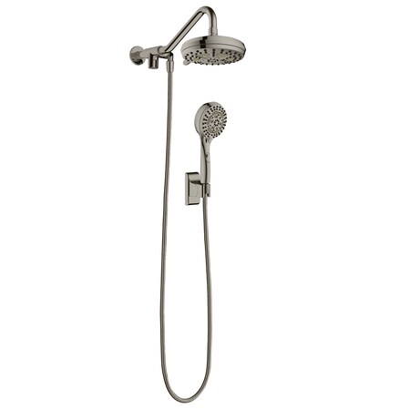 Shower System, Brushed Nickel, Wall MPN:1053-BN