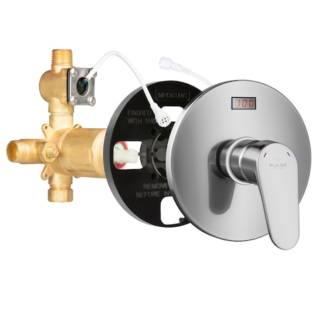 Led Trutemp Pressure Balance Valve W/Chrome Trim Kit, Finish: Chrome MPN:3002-RIV-PB-CH