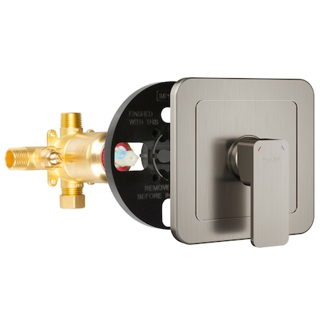 Trutemp Pressure Balance Valve W/Brushed-Nickel Trim Kit, Finish: Brushed Nickel MPN:3003-RIV-PB-BN