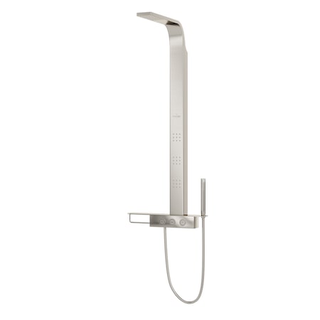 Shower System, Stainless Steel Brushed, Wall MPN:7002-SSB