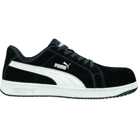 Men's Athletic Shoe, Black, White, 10, 640015 MPN:640015-10-200