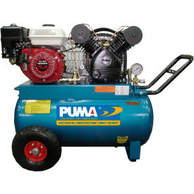 Puma PUN-5520G Portable Gas Air Compressor w/ Honda Engine 5.5 HP 20 Gallon Horizontal 11 CFM PUN-5520G
