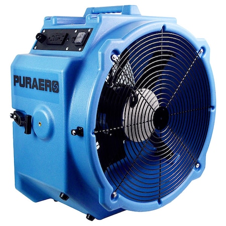 Axial Blower, Blue, Plastic, 21 in H MPN:PA-250-AF