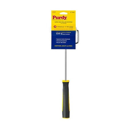 Paint Roller Frame, Cageless, Polypropylene Handle, 4