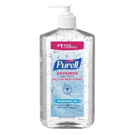 Advanced Hand Sanitizer Gel, 20oz Table Top Pump Bottle MPN:3023-12