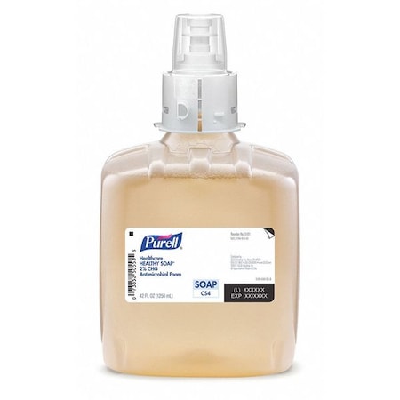 Hand Soap, Series CS4, 1, 250 mL, Foam, Fragrance Free, Requires Dispenser, 3 PK MPN:5181-03