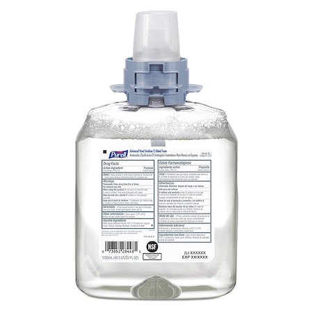 Hand Sanitizer, 1, 200mL, FragranceFree, PK4 MPN:5193-04