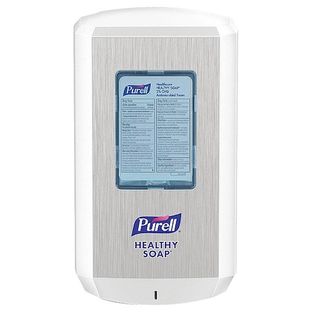 Soap Dispenser, Wall Mount, Automatic, Touch-Free, White MPN:6530-01