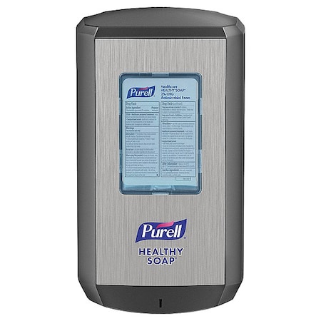 Soap Dispenser, Wall Mount, Automatic, Touch-Free, Graphite MPN:6534-01