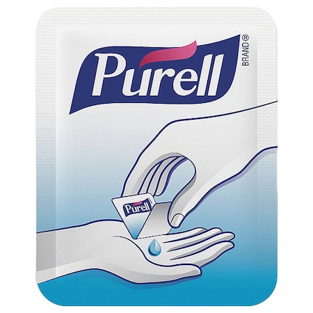 Hand Sanitizer Single Use Packets in Bulk Shipper, PK2000 MPN:9620-2M