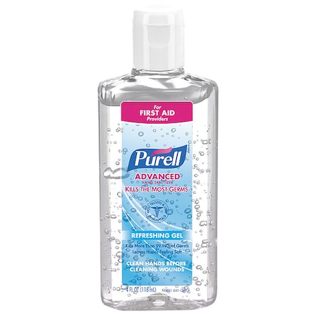 Advanced Hand Sanitizer Gel, 4oz Bottle, PK24 MPN:9651-24