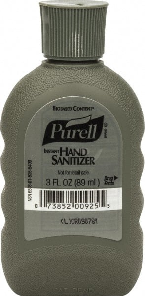 PURELL Advanced Hand Sanitizer Biobased Gel, 3 fl oz FST Rugged Portable Bottle, 24/Case MPN:9624-24 - Pkg Qty 24