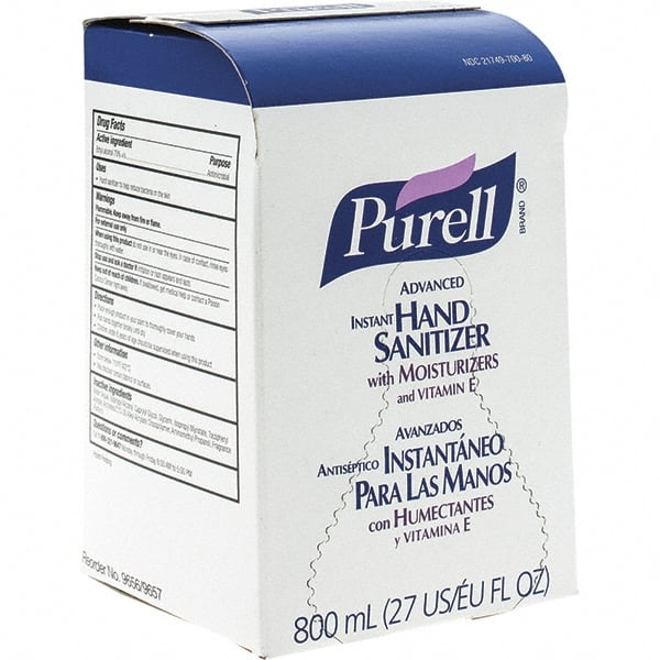 PURELL Advanced Hand Sanitizer Gel, 800 mL Refill for GOJO Bag-in-Box Dispenser MPN:9657-12