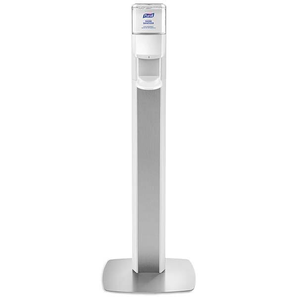 1200 mL Automatic Foam Sanitizer Station Stand MPN:7308-DS-SLV