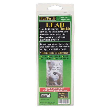 Lead Water Test Kit MPN:77701
