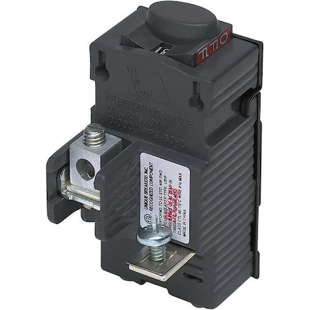 Miniature Circuit Breaker, UBIP Series, 30A, 1 Pole, 120/240V AC, 10kA at 120V AC MPN:UBIP130