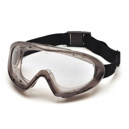 Safety Goggles, Dual Clear Lens, H2X Anti-Fog, Indirect Vented, Capstone Series MPN:G504DT