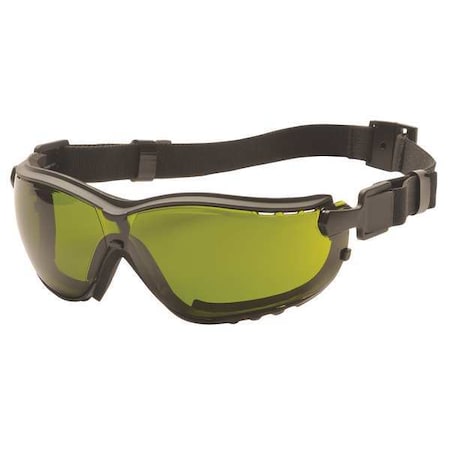 Welding Safety Goggles, Shade 3.0 Lens, H2X Anti-Fog, Direct Vented, Foam Padding, V2G Series MPN:GB1860SFT