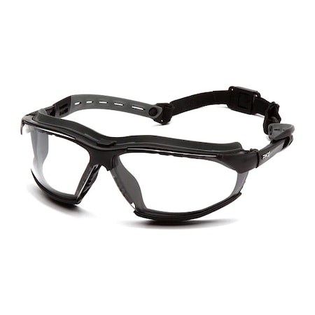 Isotope, Safety Glasses, Anti-Fog & Anti-Scratch, Clear Lens, Black Frame, Full-Frame MPN:GB9410STM