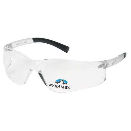Ztek®, Reader Safety Glasses, Anti-Scratch, Clear Lens, Frameless, Wraparound MPN:S2510R20