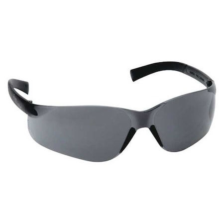 Mini Ztek, Safety Glasses, Anti-Scratch, Gray Lens, Gray Frame, Frameless MPN:S2520SN