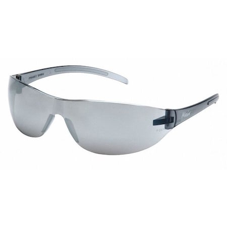 ALAIR®, Safety Glasses, Anti-Scratch, Gray Mirror Lens, Black Frame, Frameless MPN:S3270S