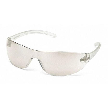 ALAIR®, Safety Glasses, Anti-Scratch, Indoor/Outdoor Mirror Lens, Gray Frame, Frameless MPN:S3280S