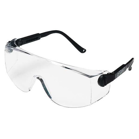 Defiant®, Safety Glasses, Anti-Scratch, Clear Lens, Black Frame, Frameless MPN:SB1010S