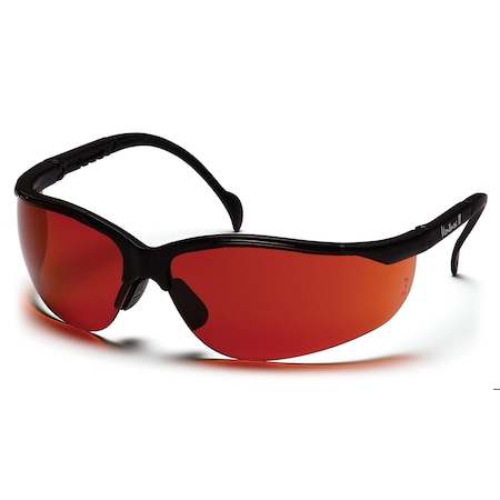 Venture II®, Safety Glasses, Anti-Scratch, Bronze Lens, Black Frame MPN:SB1835S