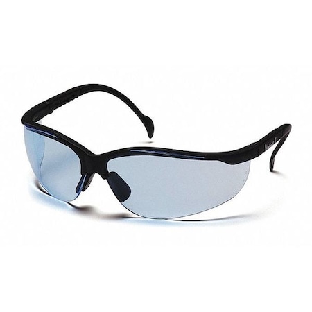 Venture II®, Safety Glasses, Anti-Scratch, Blue Lens, Black Frame, Half-Frame MPN:SB1860S