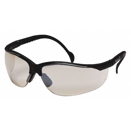 Venture II®, Safety Glasses, Anti-Scratch, I/O Mirror Lens, Black Frame, Half-Frame MPN:SB1880S