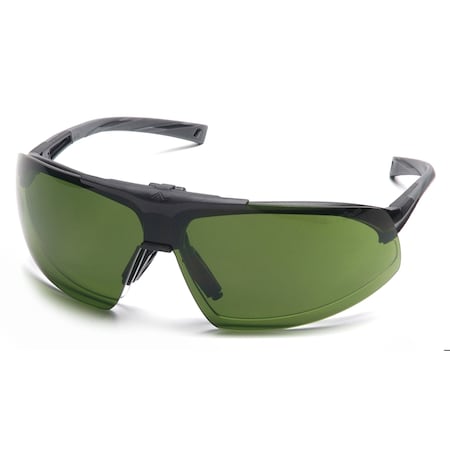 Oinx Plus, Safety Glasses, Anti-Fog, Clear Lens, Black Frame MPN:SB4960STP