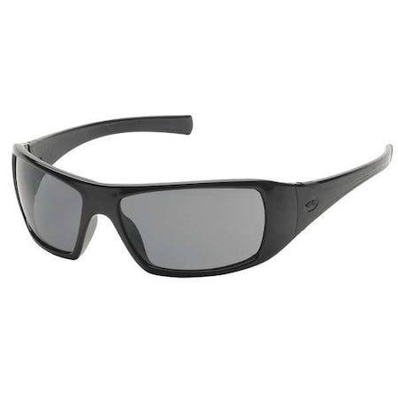 Goliath®, Safety Glasses, Anti-Scratch, Gray Lens, Black Frame, Full-Frame MPN:SB5620D