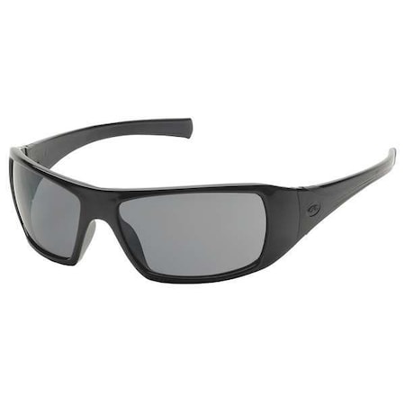 Goliath®, Safety Glasses, Anti-Scratch, Gray Lens, Black Frame, Full-Frame, Polarized MPN:SB5621D