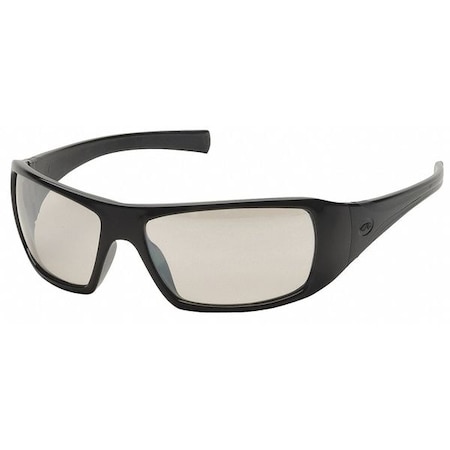 Goliath®, Safety Glasses, Anti-Scratch, Gray Mirror Lens, Black Frame, Full-Frame MPN:SB5680D