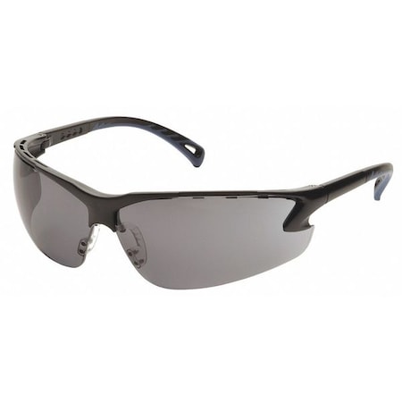 Venture 3®, Safety Glasses, Anti-Fog, Anti-Static & Anti-Scratch, Gray Lens, Black Frame MPN:SB5720DT
