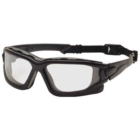 I-Force Slim, Safety Glasses, Anti-Fog, Anti-Static & Anti-Scratch, Clear Lens, Black Frame MPN:SB7010SDNT