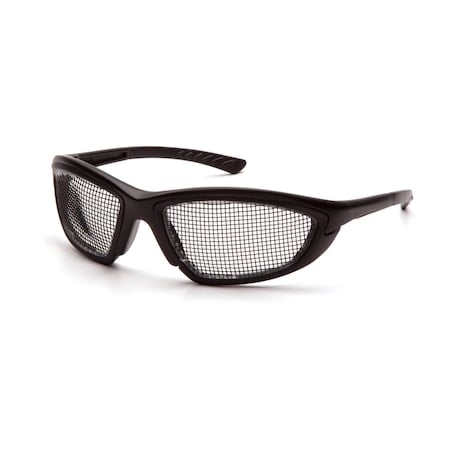 Safety Glasses, Black Lens, Black Frame, Full-Frame MPN:SB74WMD