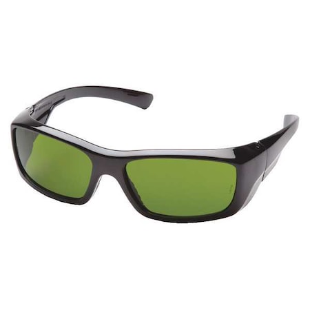 EMERGE®, Safety Glasses, Anti-Scratch, Dark Gray Lens, Black Frame, Full-Frame MPN:SB7960SF