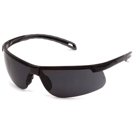 Ever-Lite®, Safety Glasses, Anti-Fog & Anti-Scratch, Dark Gray Lens, Black Frame, Half-Frame MPN:SB8623DT