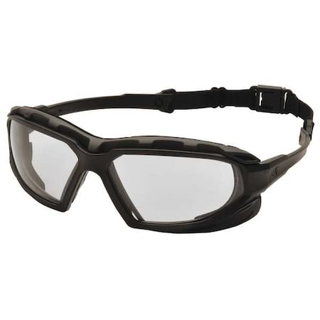 Highlander Plus™, Safety Glasses, Anti-Fog, Anti-Static & Anti-Scratch, Clear Lens, Black Frame MPN:SBG5010DT