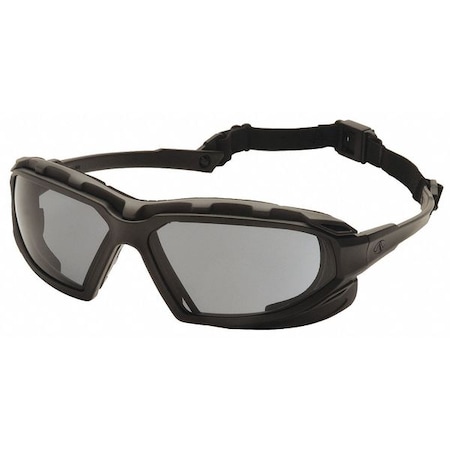 Highlander Plus™, Safety Glasses, Anti-Fog, Anti-Static & Anti-Scratch, Gray Lens, Full-Frame MPN:SBG5020DT