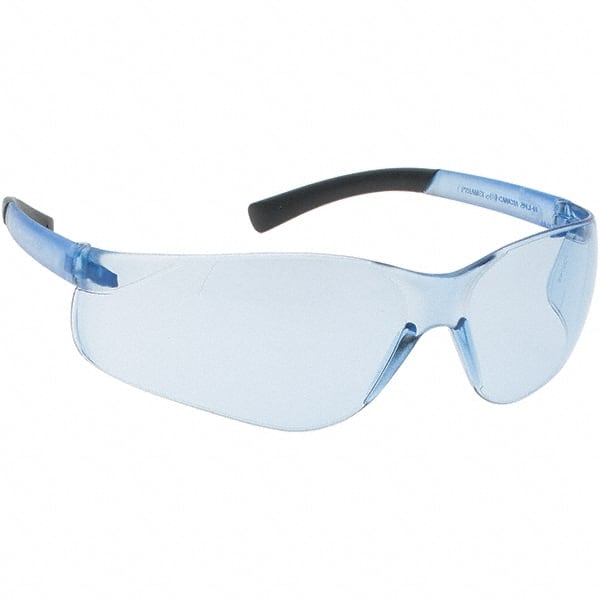 Safety Glass: Scratch-Resistant, Polycarbonate, Blue Lenses MPN:S2560S