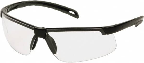 Safety Glass: Anti-Fog & Scratch-Resistant, Polycarbonate, Clear Lenses, Full-Framed, UV Protection MPN:SB8610DT