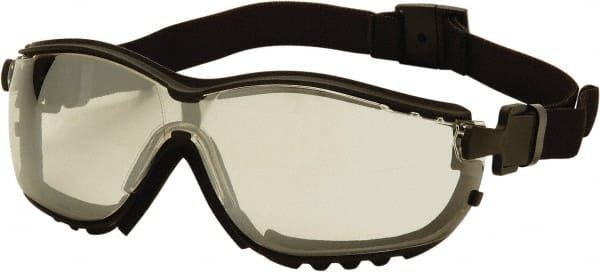 Safety Goggles: Anti-Fog & Scratch-Resistant, Indoor & Outdoor Mirror Polycarbonate Lenses MPN:GB1880ST