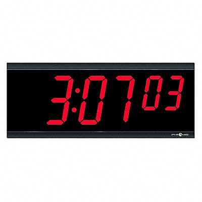 Wall Clock Digital Electric MPN:DIG-6B