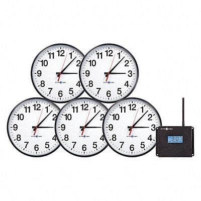 Wall Clock Analog Battery MPN:WSCBA-5